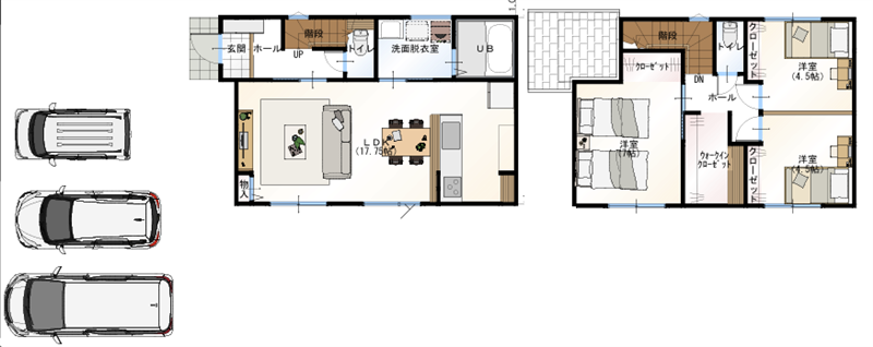 C間取り図 C間取り図
