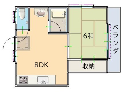 ホンダハウス 201号室 ホンダハウス 201号室